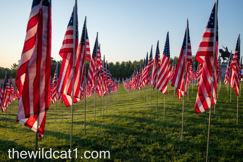 Flags of Valor at Art Hill in Forest Park – September 6 – 11th, 2016